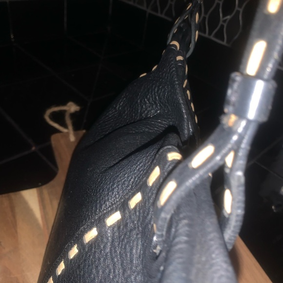 Monsac  Purse in soft pebble Leather black - Picture 6 of 10